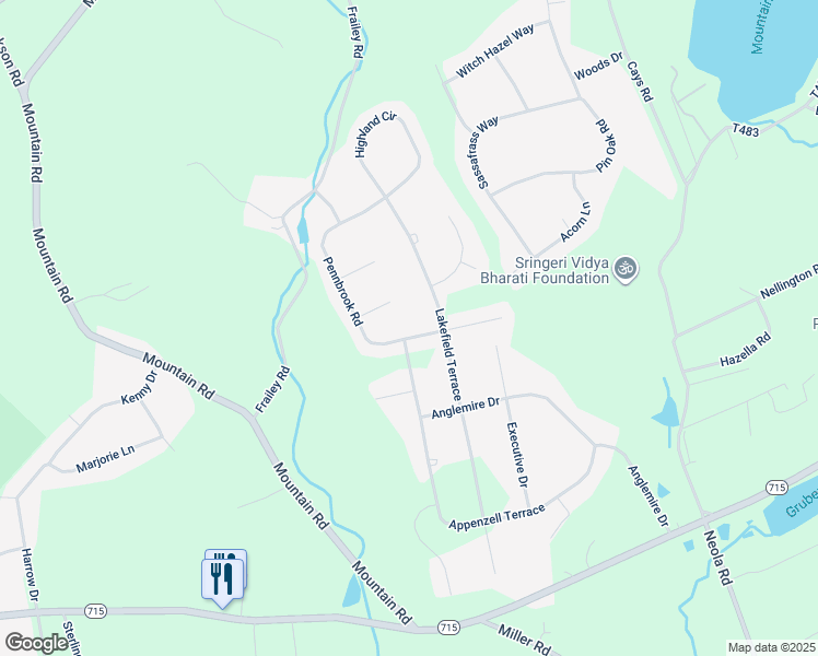 map of restaurants, bars, coffee shops, grocery stores, and more near 305 Pennbrook Road in Stroudsburg