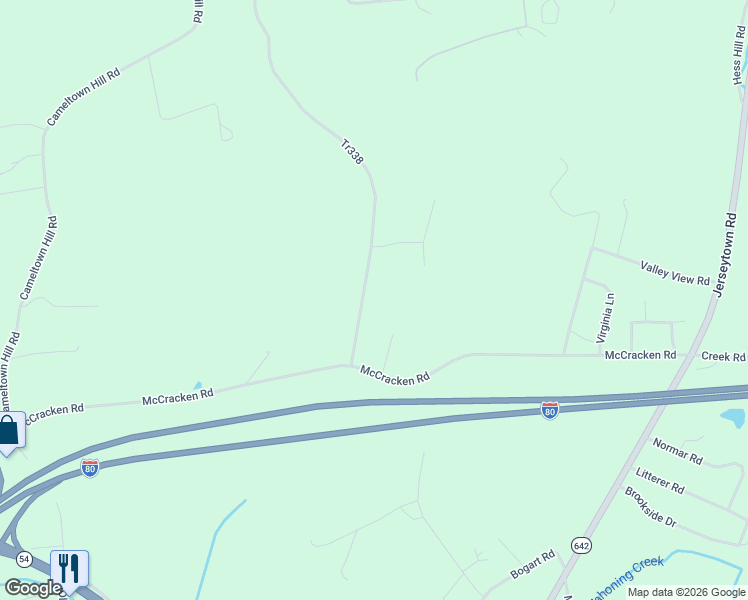 map of restaurants, bars, coffee shops, grocery stores, and more near 42-198 Tr338 in Danville