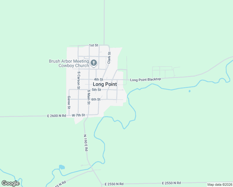 map of restaurants, bars, coffee shops, grocery stores, and more near 503 Logan Street in Long Point