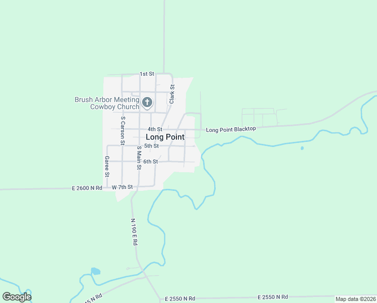 map of restaurants, bars, coffee shops, grocery stores, and more near 503 Logan Street in Long Point