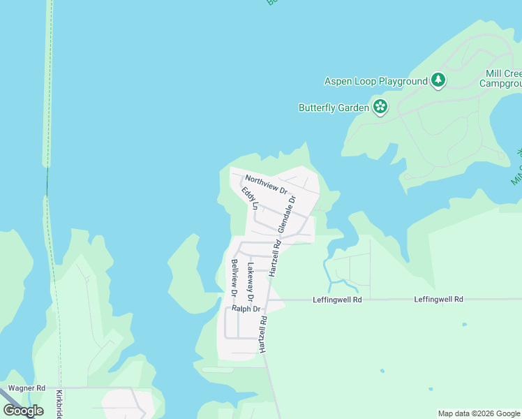 map of restaurants, bars, coffee shops, grocery stores, and more near 588 Eddy Lane in North Benton
