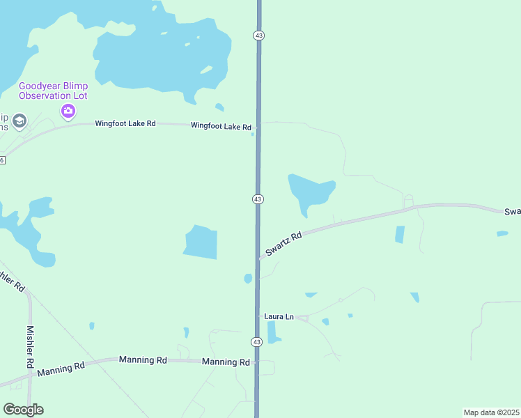 map of restaurants, bars, coffee shops, grocery stores, and more near 501-667 Ohio 43 in Mogadore