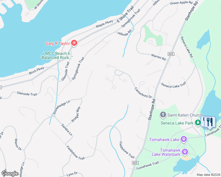 map of restaurants, bars, coffee shops, grocery stores, and more near 77 Cobbler Square in Sparta