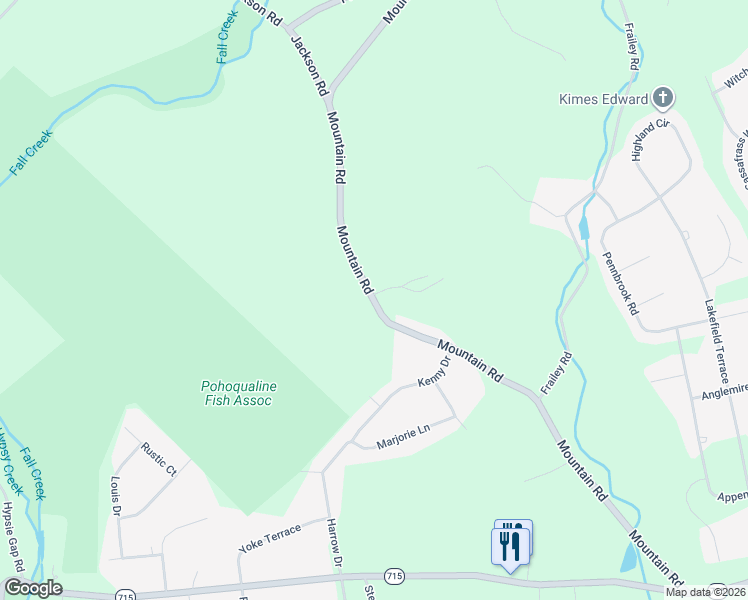 map of restaurants, bars, coffee shops, grocery stores, and more near 1236 State Route 4010 in Stroudsburg