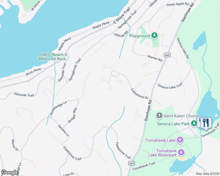 map of restaurants, bars, coffee shops, grocery stores, and more near 77 Cobbler Square in Sparta