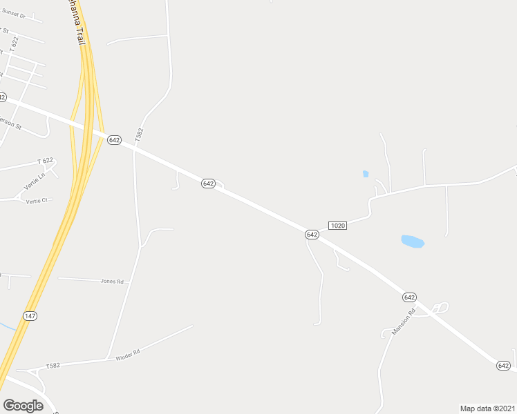 map of restaurants, bars, coffee shops, grocery stores, and more near Pennsylvania 642 in Milton