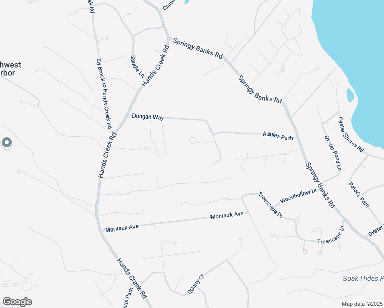 map of restaurants, bars, coffee shops, grocery stores, and more near 6 Jodys Path in East Hampton