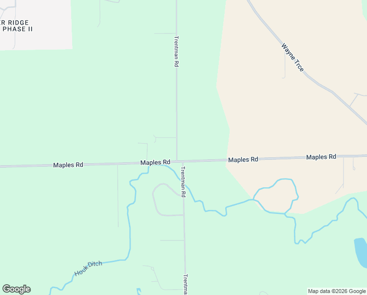 map of restaurants, bars, coffee shops, grocery stores, and more near 4903 Maples Rd in Fort Wayne