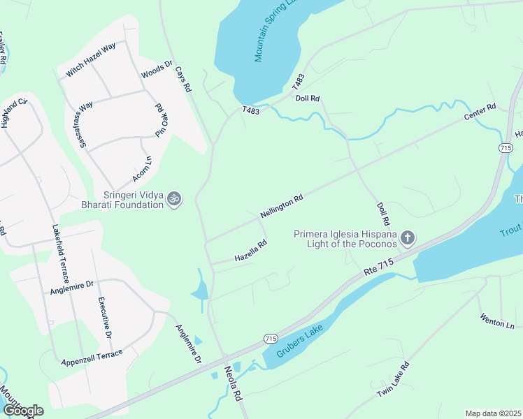 map of restaurants, bars, coffee shops, grocery stores, and more near 149 Center Road in Stroudsburg