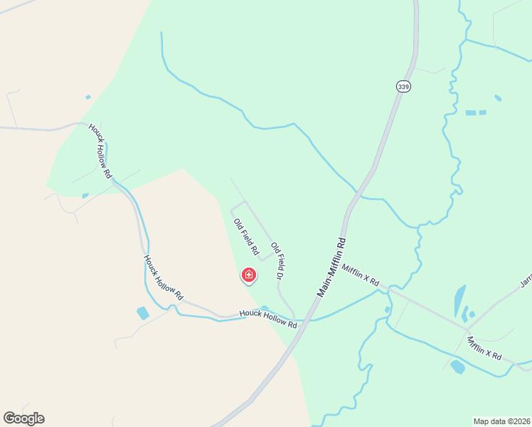 map of restaurants, bars, coffee shops, grocery stores, and more near 114 Old Field Dr in Bloomsburg