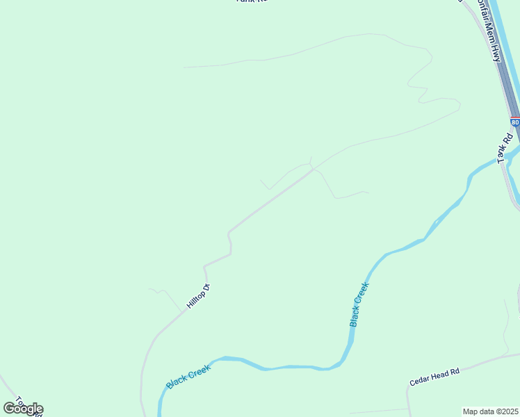 map of restaurants, bars, coffee shops, grocery stores, and more near Hilltop Drive in Sugarloaf