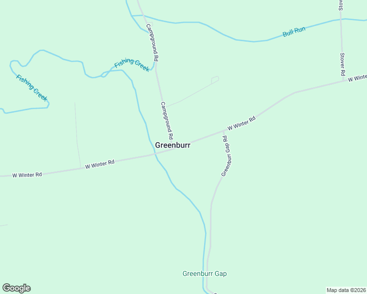 map of restaurants, bars, coffee shops, grocery stores, and more near 1297 West Winter Road in Loganton