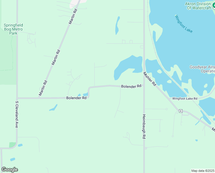 map of restaurants, bars, coffee shops, grocery stores, and more near 458-474 Bolender Road in Mogadore