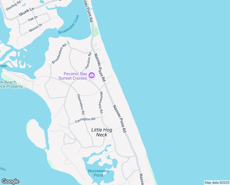 map of restaurants, bars, coffee shops, grocery stores, and more near 3995 Nassau Point Road in Cutchogue