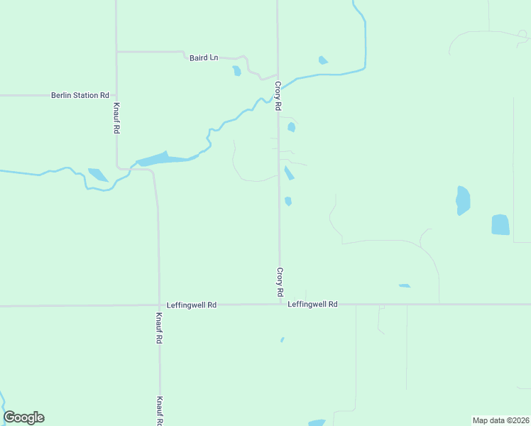 map of restaurants, bars, coffee shops, grocery stores, and more near 7681 Crory Road in Canfield