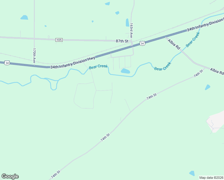 map of restaurants, bars, coffee shops, grocery stores, and more near 8 Timberview Estates Drive in Ottumwa
