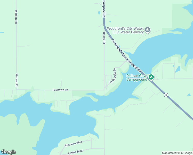 map of restaurants, bars, coffee shops, grocery stores, and more near 745 Bandy Road in Deerfield