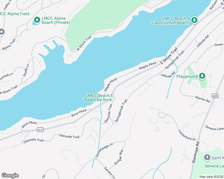 map of restaurants, bars, coffee shops, grocery stores, and more near 378 East Shore Trail in Sparta