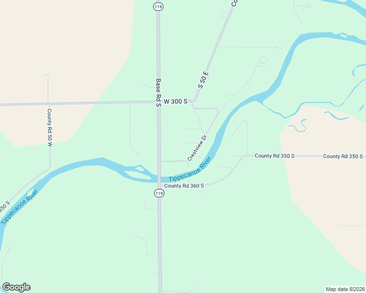 map of restaurants, bars, coffee shops, grocery stores, and more near 119 Whipple Road in Winamac