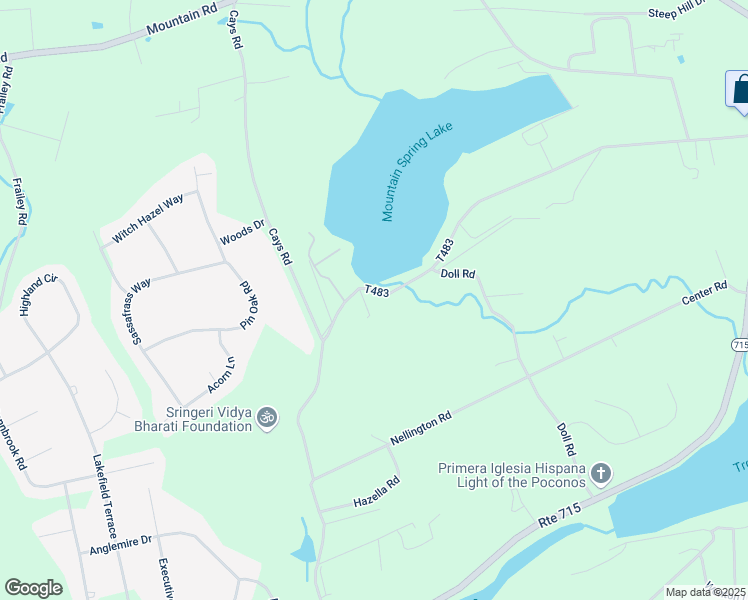 map of restaurants, bars, coffee shops, grocery stores, and more near 301 Mountain Spring Drive in Monroe