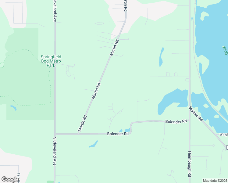 map of restaurants, bars, coffee shops, grocery stores, and more near 766 Martin Road in Mogadore