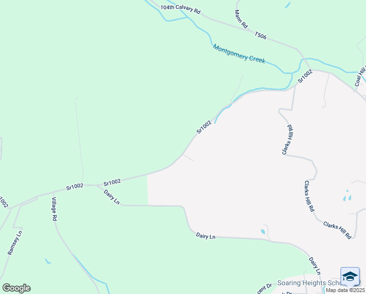 map of restaurants, bars, coffee shops, grocery stores, and more near 1213 Carrs Hill in Clearfield