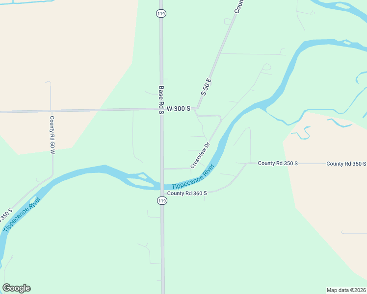 map of restaurants, bars, coffee shops, grocery stores, and more near 119 Whipple Road in Winamac