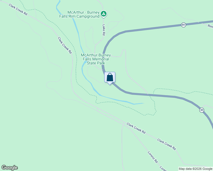 map of restaurants, bars, coffee shops, grocery stores, and more near 24800-24894 State Highway 89 Scenic in Burney