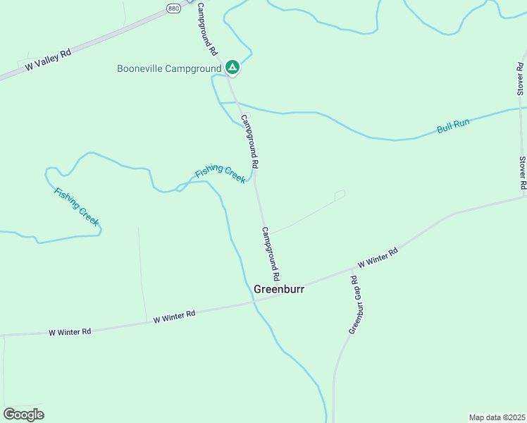 map of restaurants, bars, coffee shops, grocery stores, and more near 136 Campground Road in Loganton