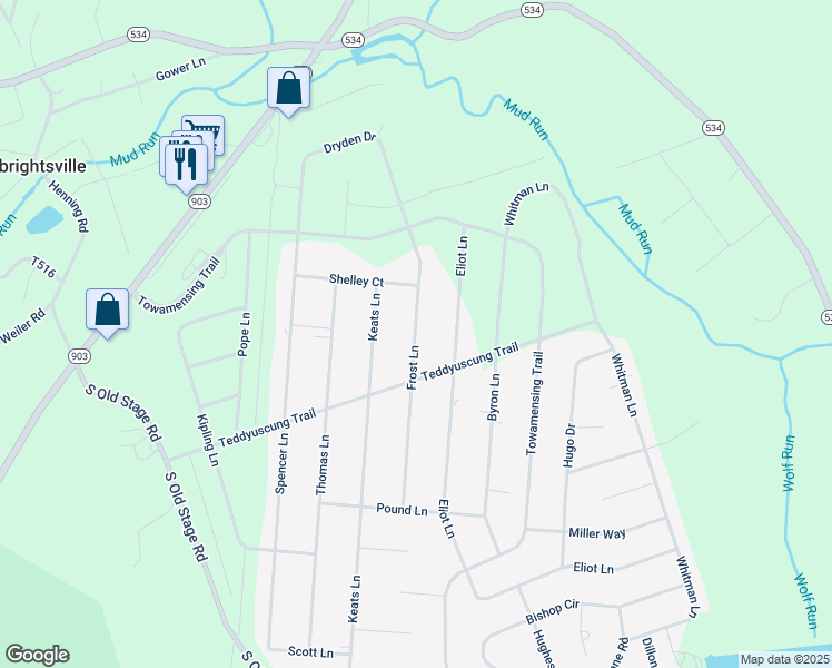 map of restaurants, bars, coffee shops, grocery stores, and more near 237 Frost Ln in Carbon