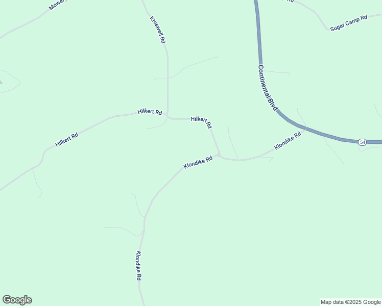 map of restaurants, bars, coffee shops, grocery stores, and more near Klondike Road in Danville