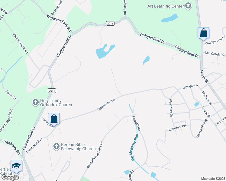map of restaurants, bars, coffee shops, grocery stores, and more near 1003 Fox Hollow Rd in Stroudsburg