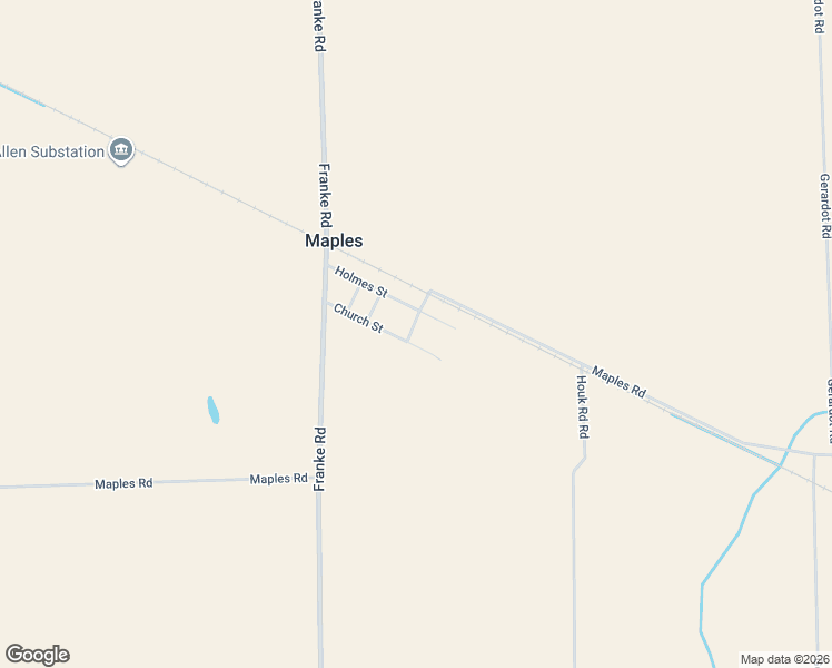map of restaurants, bars, coffee shops, grocery stores, and more near 13401 Church Street in Fort Wayne