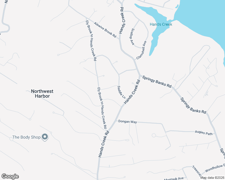 map of restaurants, bars, coffee shops, grocery stores, and more near 5 Whale Rock Lane in East Hampton