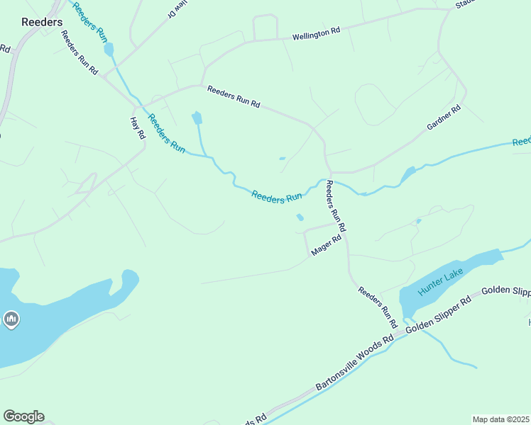 map of restaurants, bars, coffee shops, grocery stores, and more near Vineyard Drive in Stroudsburg