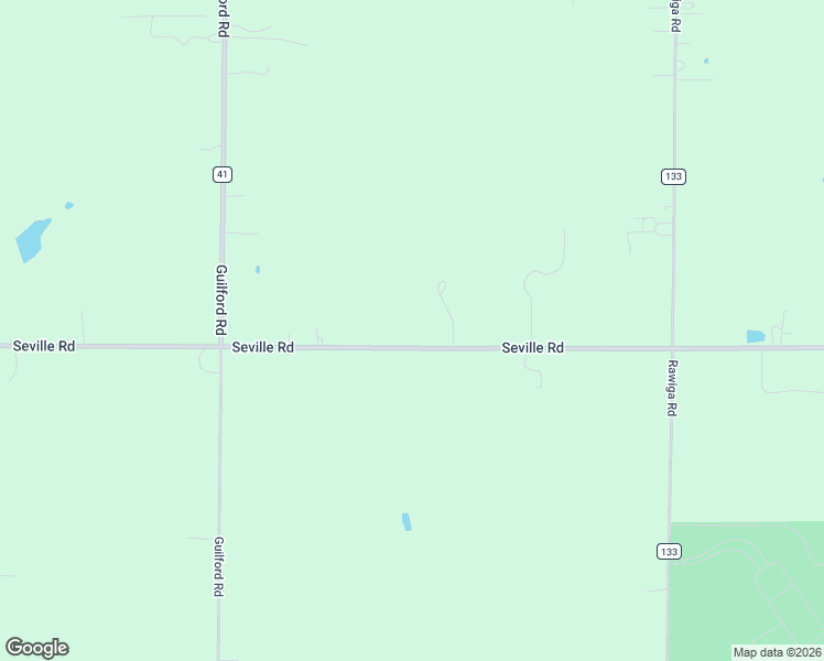 map of restaurants, bars, coffee shops, grocery stores, and more near 3777 County Highway 16 in Seville