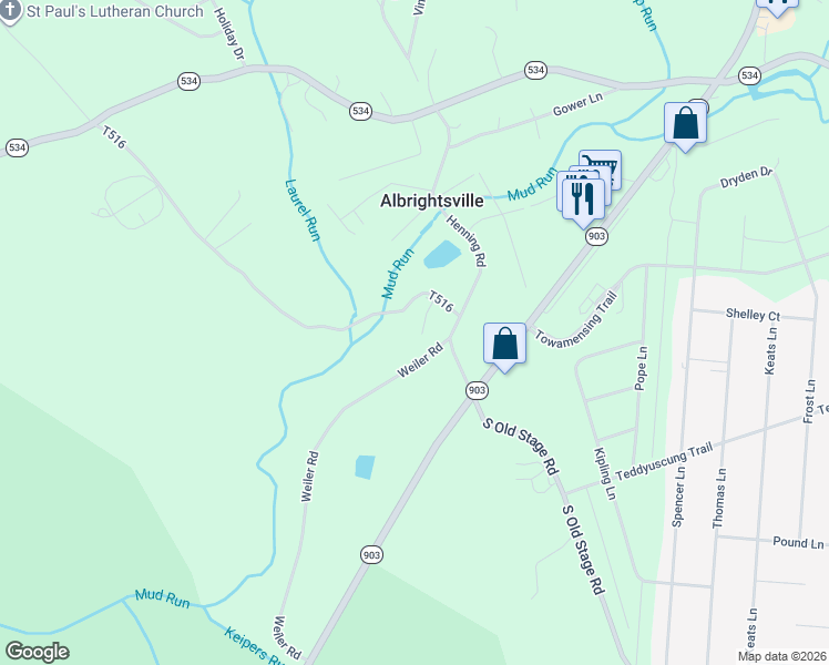 map of restaurants, bars, coffee shops, grocery stores, and more near 155 Weiler Rd in Carbon