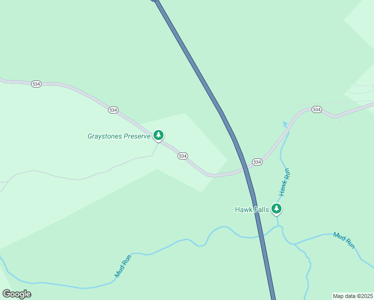map of restaurants, bars, coffee shops, grocery stores, and more near 2831 Pennsylvania 534 in White Haven