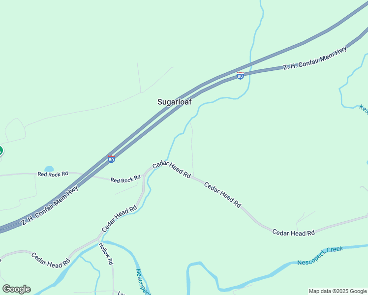 map of restaurants, bars, coffee shops, grocery stores, and more near Sanko Lane in Luzerne County