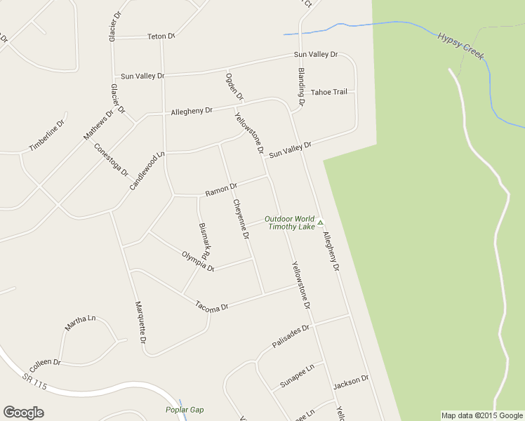 map of restaurants, bars, coffee shops, grocery stores, and more near 2726 Whitmore Lane in Blakeslee
