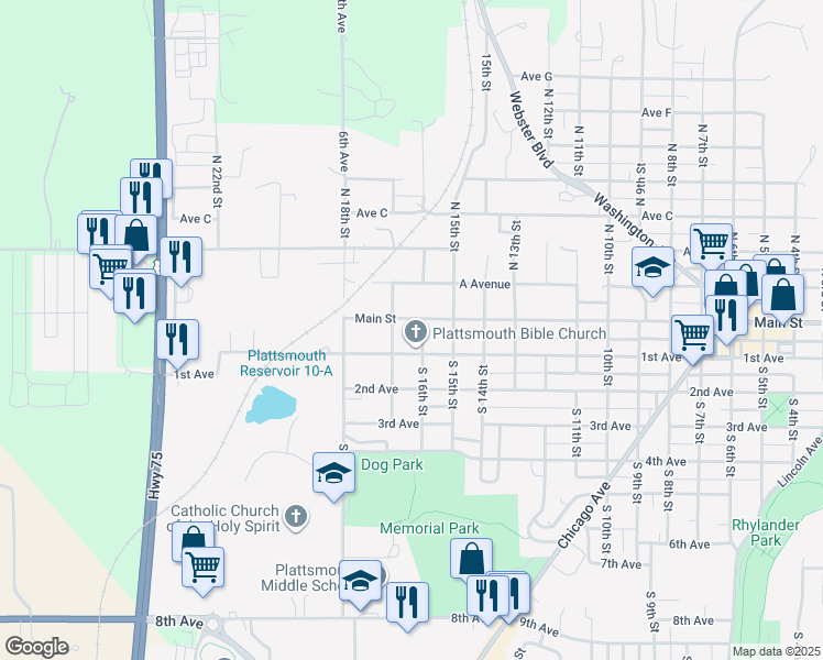 1601 Main Street, Plattsmouth NE Walk Score