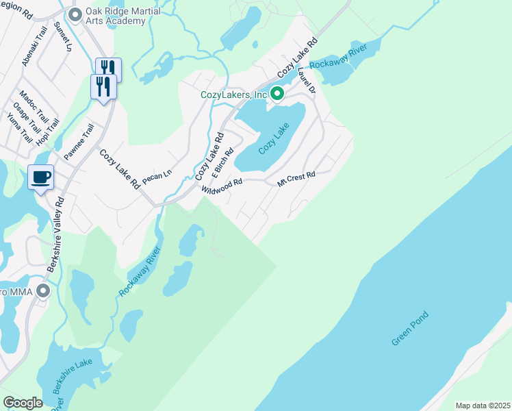 map of restaurants, bars, coffee shops, grocery stores, and more near 10 Oriole Drive in Jefferson