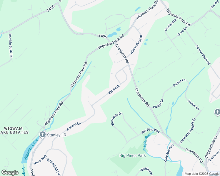 map of restaurants, bars, coffee shops, grocery stores, and more near 119 Penn Estates Drive in East Stroudsburg
