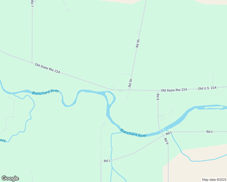 map of restaurants, bars, coffee shops, grocery stores, and more near 6385 Old State Route 224 in Ottawa