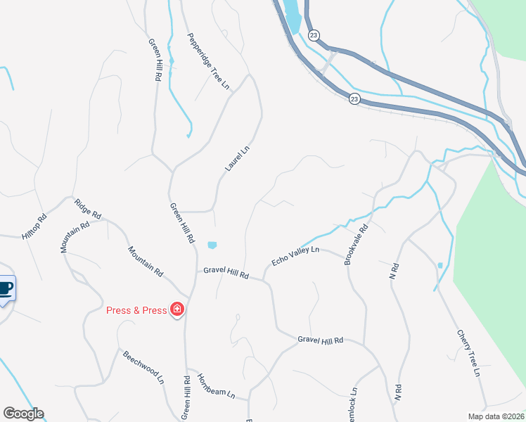 map of restaurants, bars, coffee shops, grocery stores, and more near 388 Ski Trail in Kinnelon