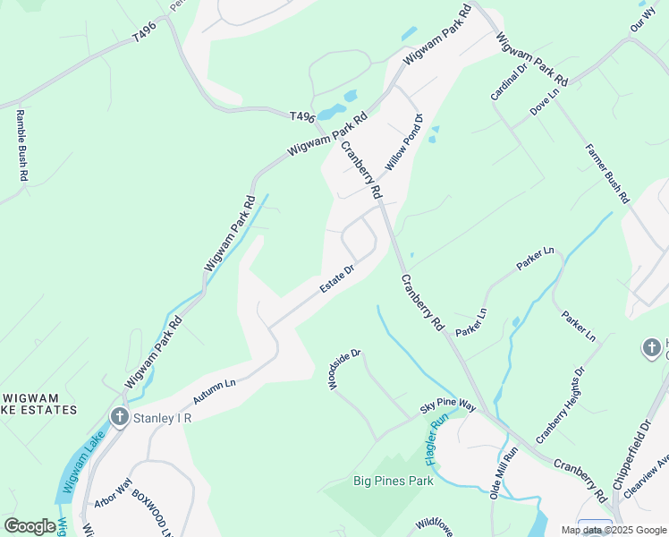 map of restaurants, bars, coffee shops, grocery stores, and more near 115 Estate Drive in East Stroudsburg
