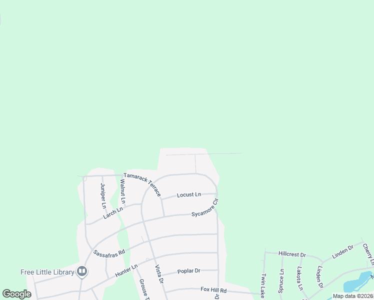 map of restaurants, bars, coffee shops, grocery stores, and more near 26 Basswood Court in Albrightsville