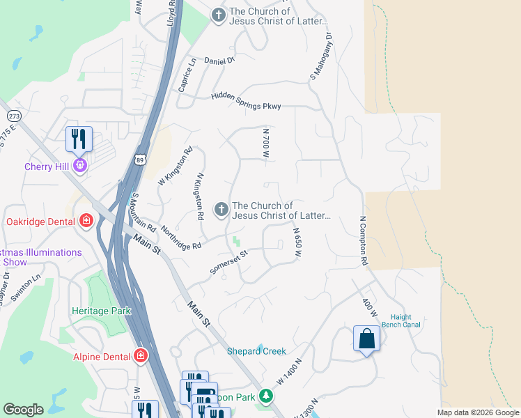 map of restaurants, bars, coffee shops, grocery stores, and more near 688 Ramsgate Road in Farmington