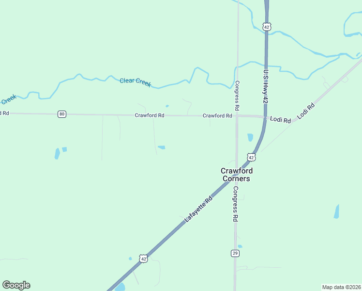 map of restaurants, bars, coffee shops, grocery stores, and more near 10168 Crawford Road in Homerville