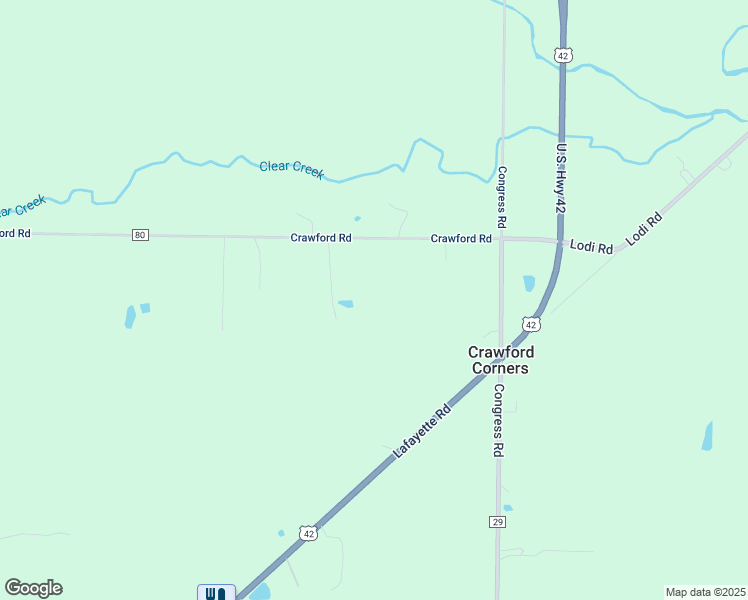 map of restaurants, bars, coffee shops, grocery stores, and more near 10292 Crawford Road in Homerville